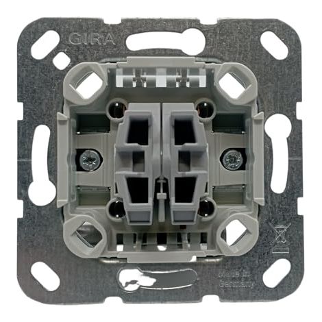GIRA 312500 INTERRUPTEUR SÉRIE 2 VOIES IP20