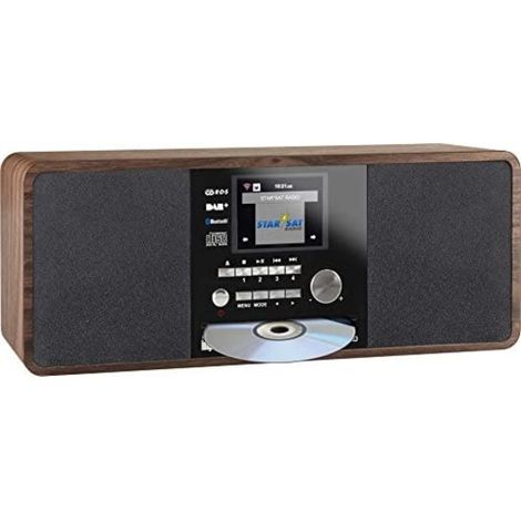 Imperial - Dabman i200 del cd, híbrido y de internet de radio, dab + / fm, cd, diferentes. madera de colores imitación (1/5)