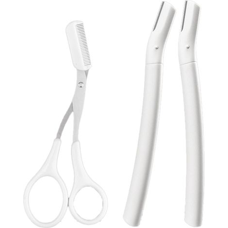 Kit Epilation Sourcils - Rasoir Visage et Taille- Sourcils Multifonctionnel - Pour Visage Corps et Barbe - 1 Pièce