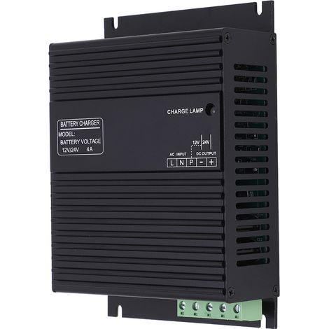 Chargeur de batterie universel pour groupe électrogène, aluminium, protection contre les surcharges, intelligent 12V 24V ZH-CH2804A (1/5)