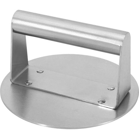 Pressoir À Hamburgers - En Acier Inoxydable - Pour Sandwichs Et Paninis - Rond - 1 Pièce (1/5)