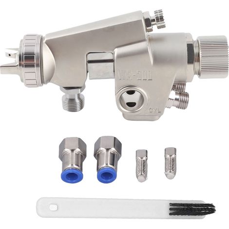Kit d'outils de pulvérisation pneumatique à atomisation fine 98 PSI pour pistolet à peinture, calibre 2.0, destiné à la production (1/5)