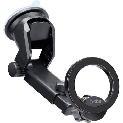 Supporto per smartphone da auto MagSafe per cruscotto o parabrezza - Nero (1/5)