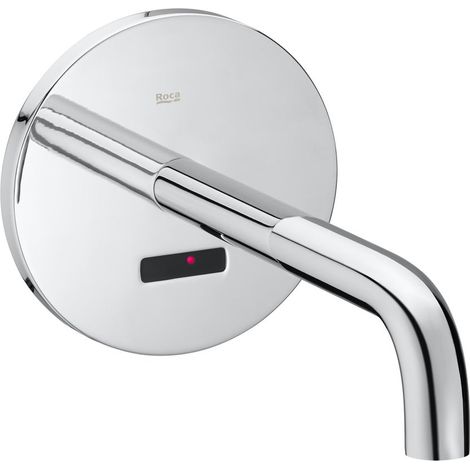 Grifo electrónica empotrable con conexión a red con fuente de alimentación SENTRONIC - ROCA (1/2)