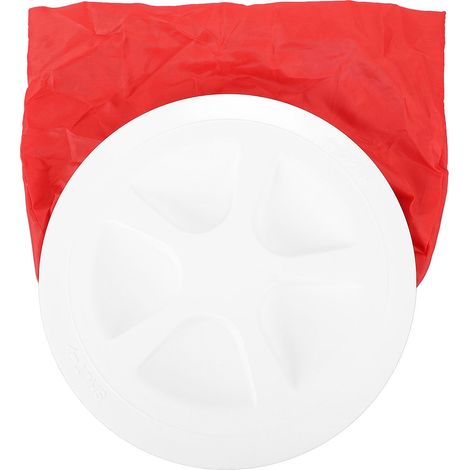 Trappe de pont ronde 8 pouces ABS blanc avec sac de rangement étanche pour bateau yacht kayak accès facile (1/5)