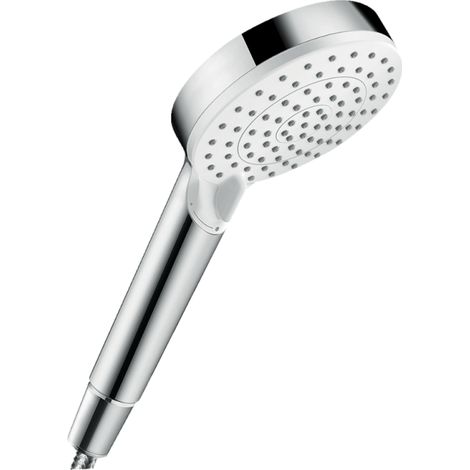 Hansgrohe Crometta - Alcachofa de ducha Vario 100, Green 6 l/min, 2 chorros, cromo 26336400 (1/5)