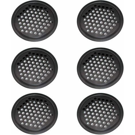 6PCS Grille de Ventilation L'armoire- 60 mm Grille Ventilation Ronde Peut ê Utilisé Dans le Garage, Salle de Bain la Chambre (1/5)