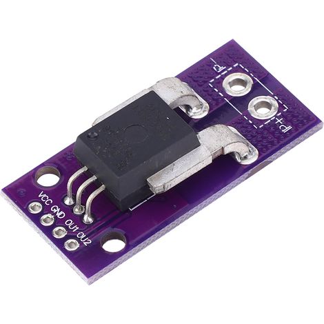 Hall-Strommodulplatine ACS758LCB-050B PFF T Linearer Stromsensor 50A 3,3-5V (1/5)