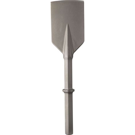 Pelle esagonale da 28 mm con collare - 373HL Larghezza 125 Lunghezza totale 510