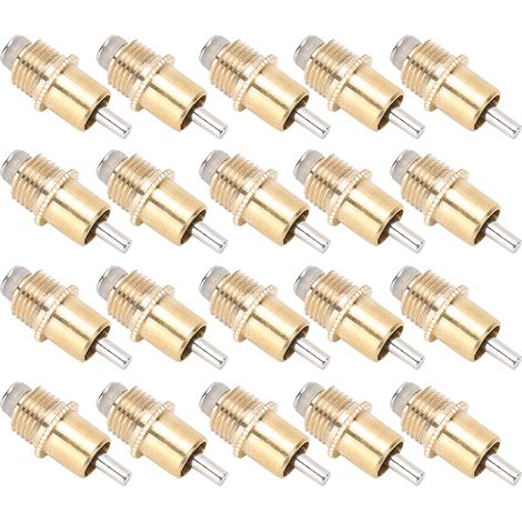 Abreuvoir À Tête En Cuivre - Pour Lapin - Raccord Direct Sur Tube PVC - Étanche - 2,8 cm - 20 Pièces
