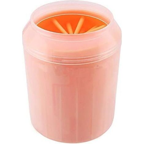 Chien fournit une tasse de lavage de pieds pour animaux de compagnie