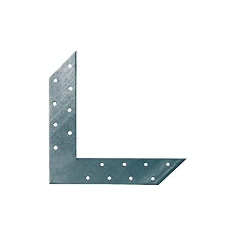 Lastrine angolari 140 x 35 mm. - zincate - 1 pz.