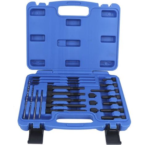 Extracteur de bougie de préchauffage, extracteur d'élément chauffant, électrodes de perçage, taraudage M8 M10 (1/4)