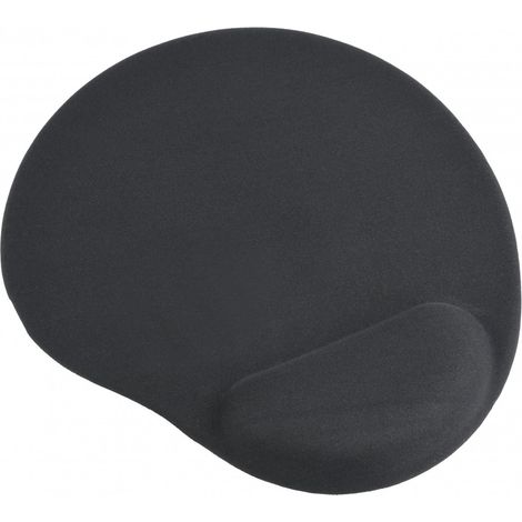 GEMBIRD ALFOMBRILLA DE GEL PARA RATON CON SOPORTE PARA MUNECA, NEGRO (1/2)