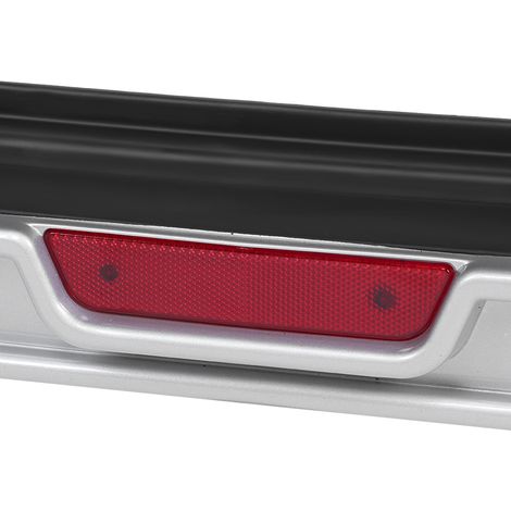 Modification de voiture : Diffuseur arrière surdimensionné à double sortie d'échappement bicolore pour Toyota Vios 2014-2016 (1/5)