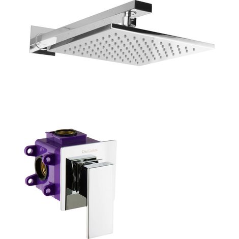 PaulGurkes Duschsystem Unterputz Regendusche Ohne Brause Sportdusche Duschset (1/5)