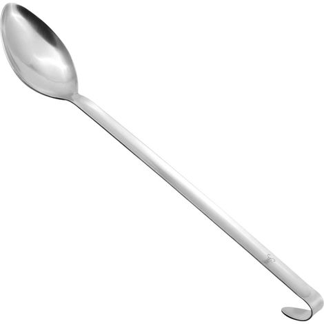 Salvinelli Cucchiaione Fondo Leggero 35 Cm Acciaio