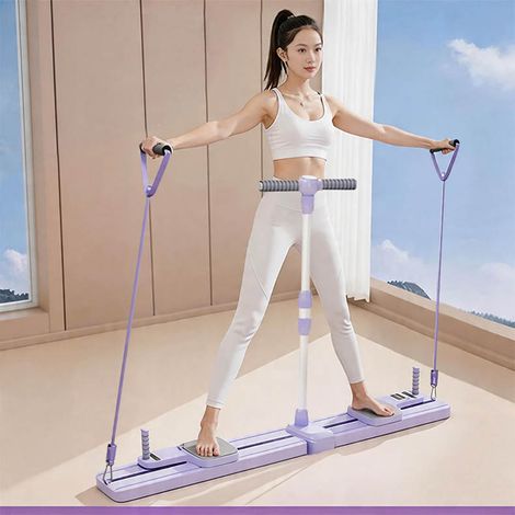 FLITI Multifunctional Indoor Ski Machine with Resistance Bands and Adjustable Lumbar Support, Full Body Workout, Quiet and Compact for Home (1/5)