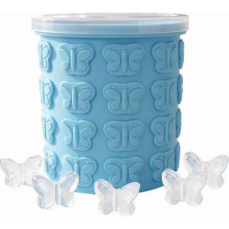 Moule à Glaçons en Silicone Papillon Sans BPA 1 Pièce (1/5)