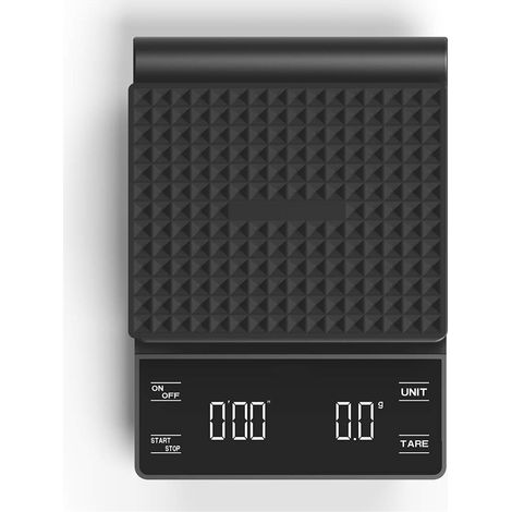 Balance à café manuelle, mesure du temps de haute précision, pour usage domestique et professionnel, balance électronique, petite balance de cuisine, mini balance au gramme. (1/5)