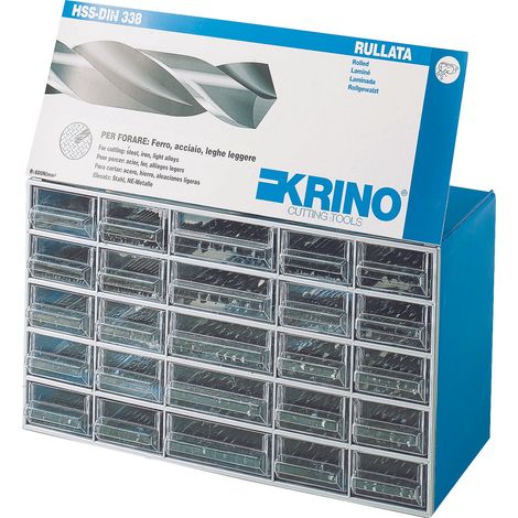 Krino PUNTE PER METALLO IN ESPOSITORE 610 PZ.  cm. 39x15x22 h