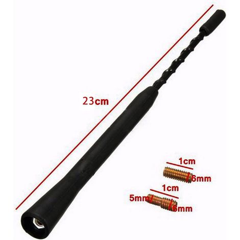 Antenne radio de voiture de 22 cm (9 pouces) compatible avec Volkswagen Jetta GTI Passat Golf 4 5 6 7 (1/5)