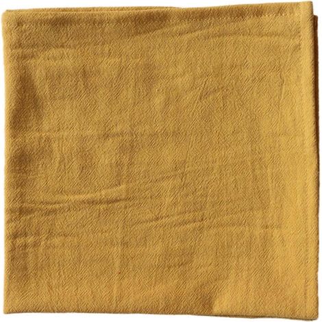 Serviettes de table carrées élégantes en coton, lavables en machine et durables, pour les réunions de famille. Vert gris. (1/5)