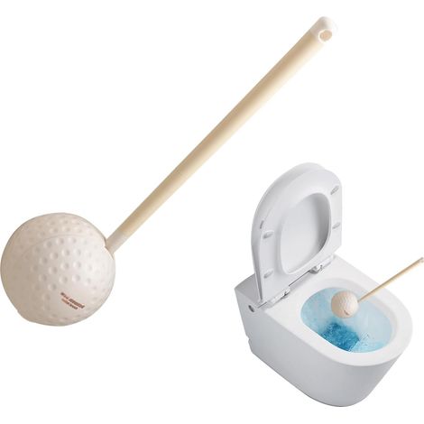 Reinigungsbürste Golfballförmiger Schrubber flexible WC