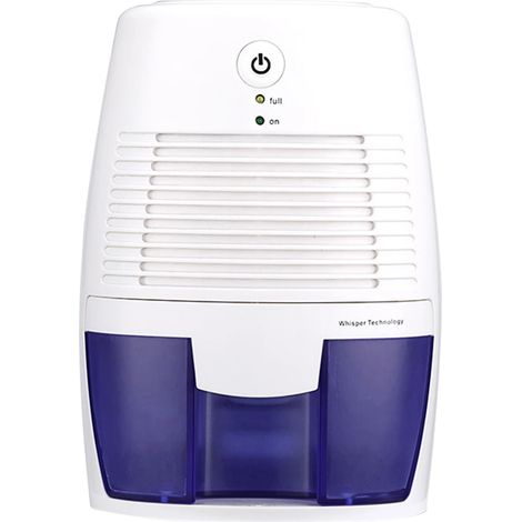 Déshumidificateur 1000 ml, équipé d'un filtre à air basique, déshumidificateur silencieux 2 en 1 (1/2)