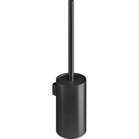 COSMIC Toilet Brush, Wall-mounted, Brushed Black PVD, Architect S+ Collection