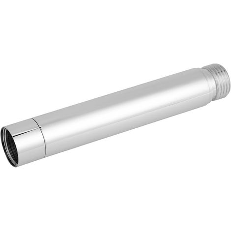 Tube rond d'extension de douche en acier inoxydable de 4 pouces avec placage chromé pour accessoire de salle de bain (1/5)