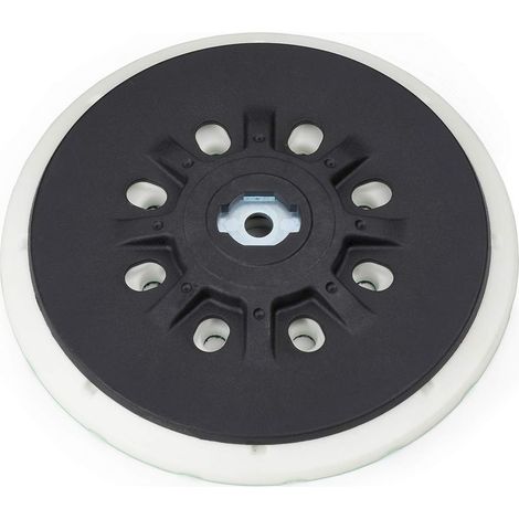 Plateau ponceuse 150 mm avec aspiration de poussière - Filetage de raccordement M8 - remplacement du festool plateau ponceuse, compatible avec le ponceuse excentrique 150mm bosch makita etc. (1/5)