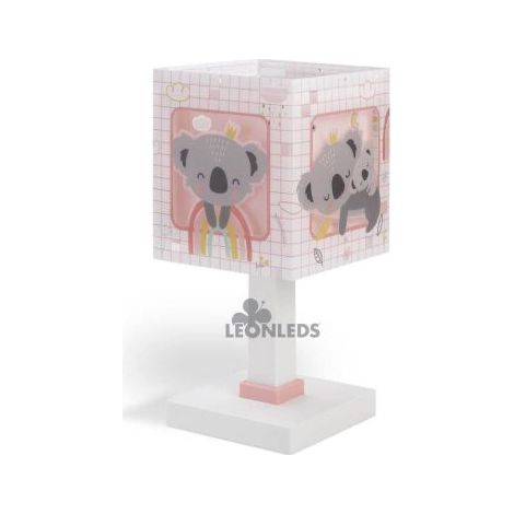 Dalber Lámpara de mesa infantil rosa Koala (1/4)