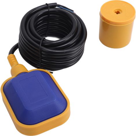 Interrupteur à flotteur IP68 étanche, contrôle automatique du niveau de liquide pour réservoir d'eau, contacteur de niveau AC 110-220V (1/5)