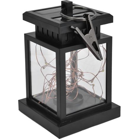 Lanterne solaire suspendue, intelligente et étanche, alimentée par l'énergie solaire, pour jardins extérieurs (1/5)