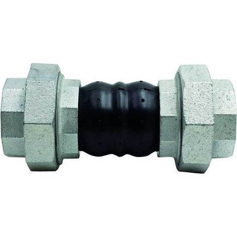 Giunto elastico FF in gomma per acqua 1" FF int. 200 mm 070351/E