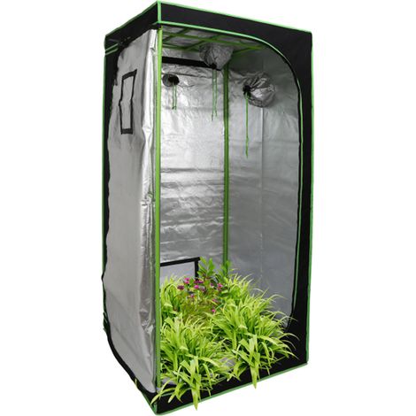 Hengda 8080180cm Tenda per piante Tenda per piante Tenda per giardini Serra per ortaggi Erbe Armadio per la crescita (1/5)