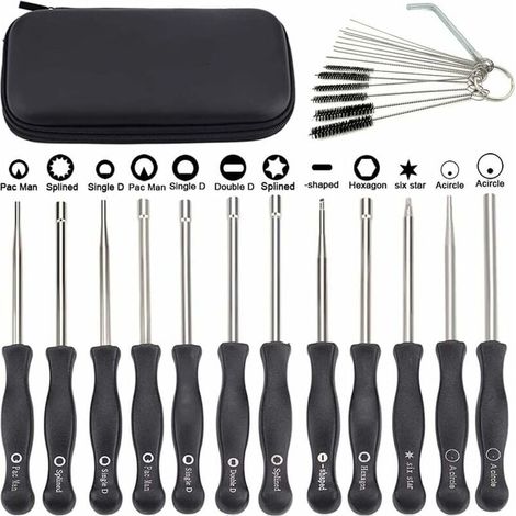 Lot de 12 outils de réglage carburateur avec scredrivers acircle pour petit moteur 2 temps pour Husqvarna pour tronçonneuse--TRIMEC (1/5)