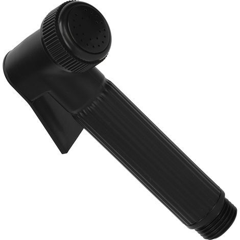Douchette WC portable haute pression, modèle renforcé noir pour toilettes
