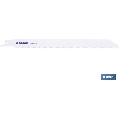Bimetall-Säbelsägeblatt 180 mm, 12,7 Zähne pro Zoll, 5er-Packung (1/4)