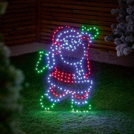 Premier Flexibrights Santa Christmas Decoration 247 Lights - 60cm (1/2)