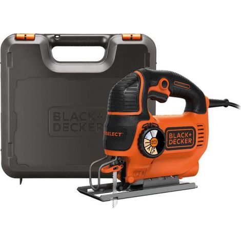 [KS801SEK-black & decker] Scie sauteuse électrique Black & Decker KS801SEK-QS 550W en coffret (1/2)