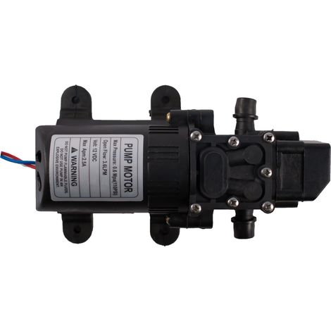 Pompe moteur pour pulvérisateur électrique 12V DC – Débit 3,6 LPM – Pression 0,6 Mpa – Remplacement moteur pulvérisateur – Bricoferr