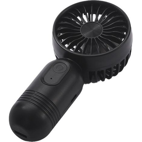 Este mini ventilador portátil es de tamaño reducido y perfecto para usar en la oficina y durante los viajes. (1/4)