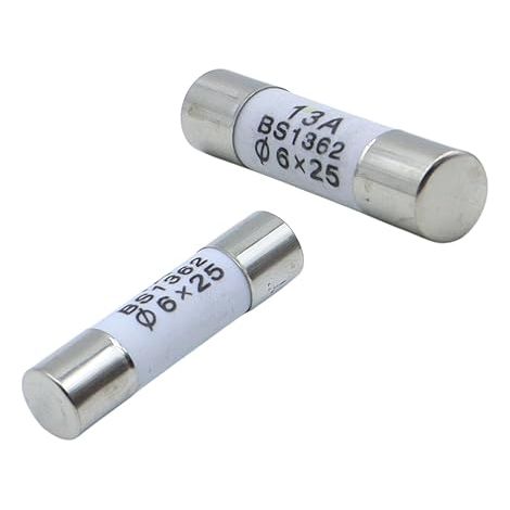 240V prise secteur domestique fusible 6.3x25mm Tube en céramique cartouche fusibles Kit d'assortiment (1/3)