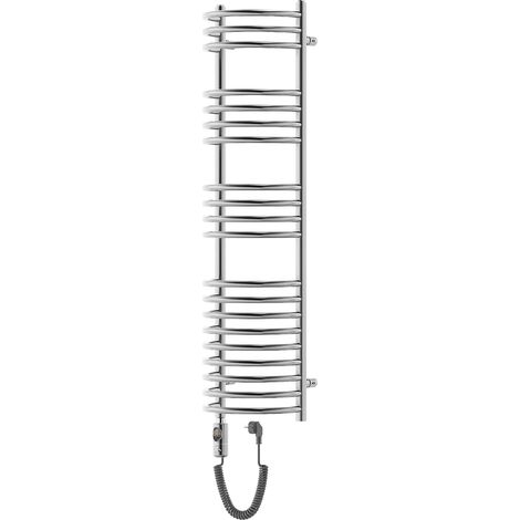 Mexen Eros radiatore elettrico 1200 x 318 mm, 300 W, cromo - W112-1200-318-2300-01 (1/5)