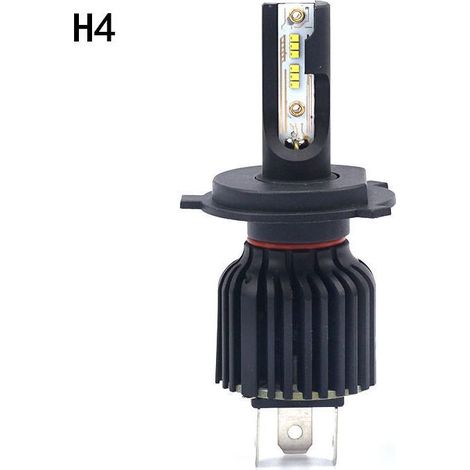 Ampoule LED H7, 38W 3800LM Blanc Phare pour Voiture et Moto IP65 Étanche Extrêmement Lumineux, Ampoule de Remplacement Automatique pour Kits Halogène et Xénon (1/5)