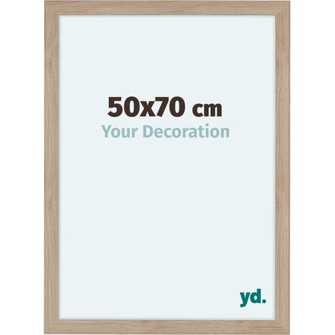 yd. - Cadre photo 50x70 - Chene Clair - MDF - Como (1/5)
