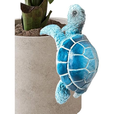 Statue Pflanztopf Hugger Schildkröten Blumentopf Dekoration