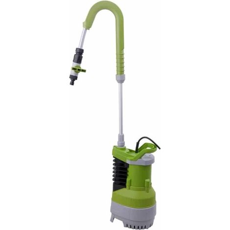 BOMBA DE AGUA SUMERGIBLE CON TUBO FLEXIBLE PARA AGUA LIMPIA IBEROGARDEN (1/2)